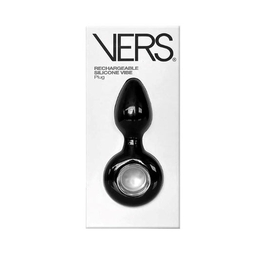 Vers Plug Vibe - Black Rechargeable - Butt Plugs