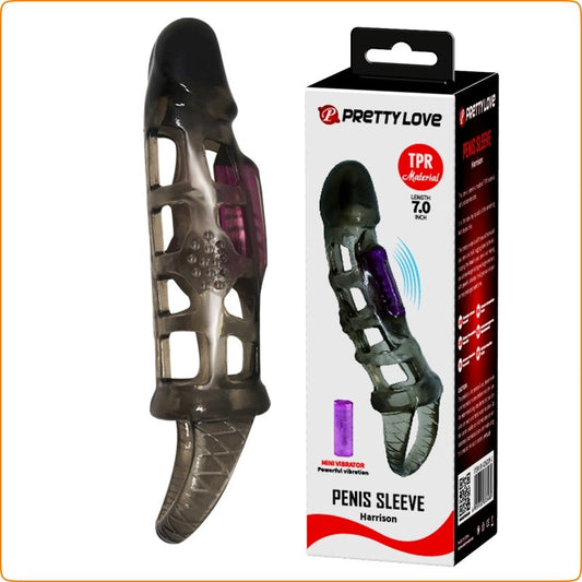Vibration Crystal Penis Sleeve - Pumps, Extenders and Sleeves