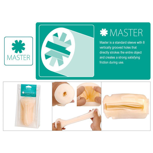 Vorze A10 Cyclone SA Sleeve Master - Masturbators and Strokers