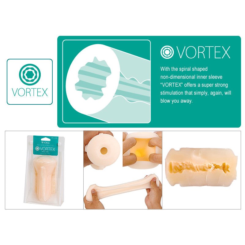 Vorze A10 Cyclone SA Sleeve Vortex - - Pumps, Extenders and Sleeves