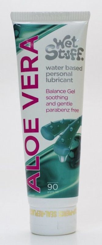 Wet Stuff Aloe Vera - Silky-Smooth Intimate Luxury - Water Based Lubes