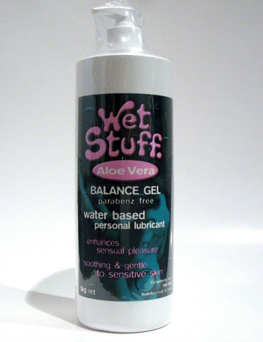 Wet Stuff Aloe Vera - Silky-Smooth Intimate Luxury - Water Based Lubes
