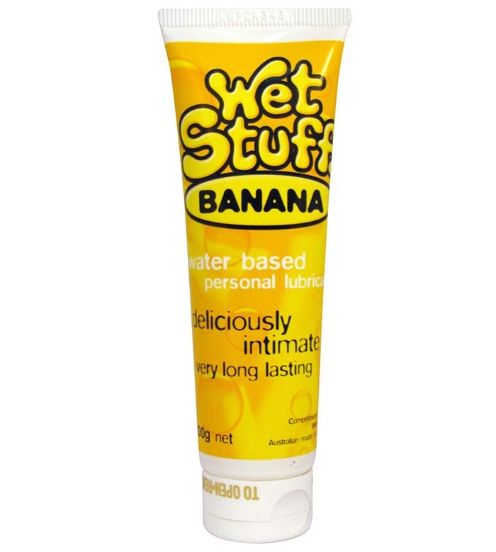 Wet Stuff Banana Lubricant - - Water Based Lubes