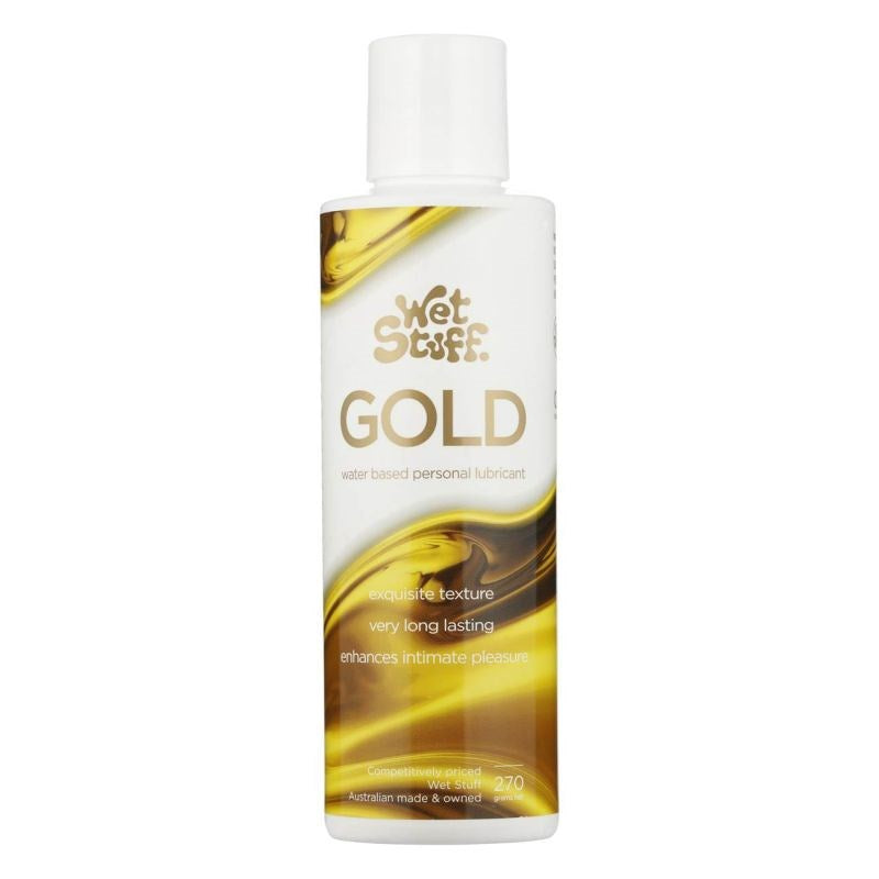 Wet Stuff Gold Disc Top - - Water Based Lubes