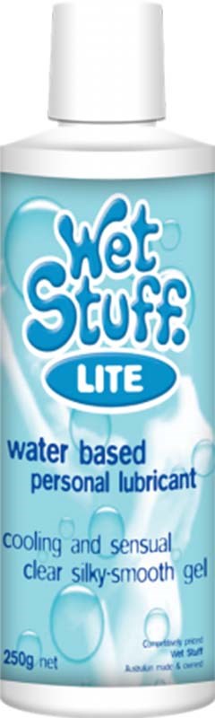 Wet Stuff Lite Water Base Lubricant - - Water Based Lubes