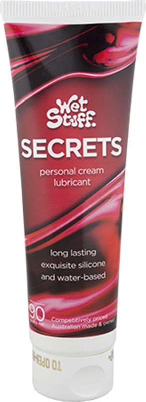 Wet Stuff Secrets Silicone Lube - - Silicone Based Lubes