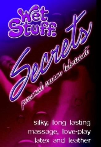 Wet Stuff Secrets Silicone Lube - Silicone Based Lubes