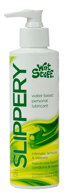 Wet Stuff Slippery Lubricant - - Water Based Lubes