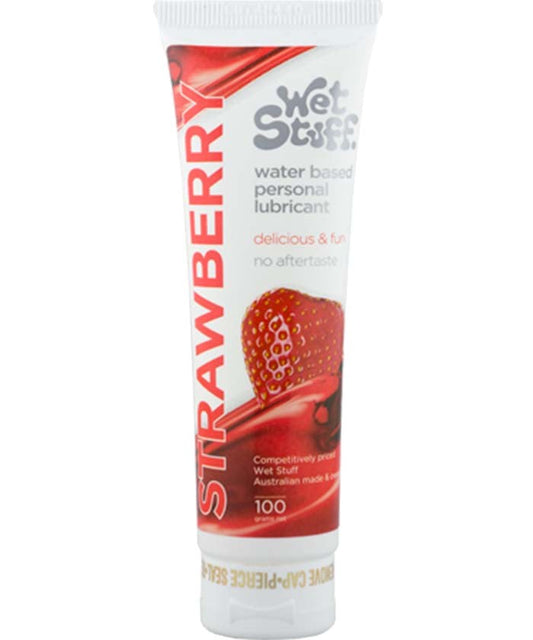 Wet Stuff Strawberry Lubricant - Water Based Lubes