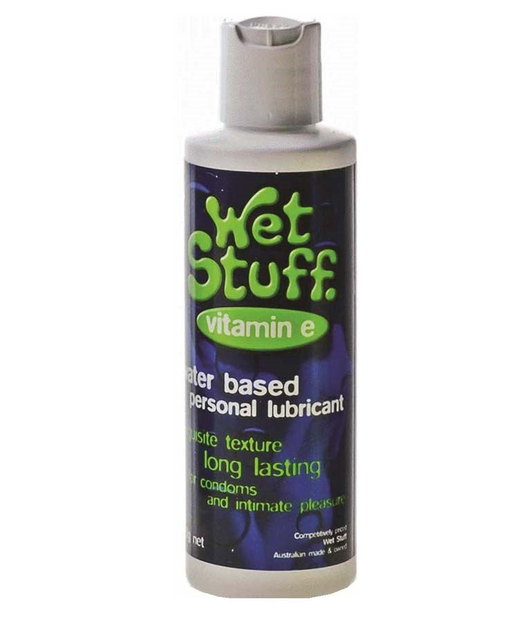 Wet Stuff With Vitamin E Lubricant Disc Top - - Water Based Lubes