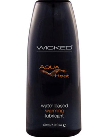 Wicked Aqua Heat Lube - Water Based Lubes