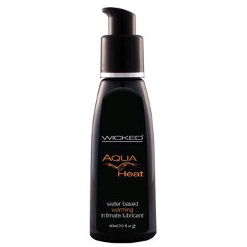 Wicked Aqua Heat Lube - Water Based Lubes