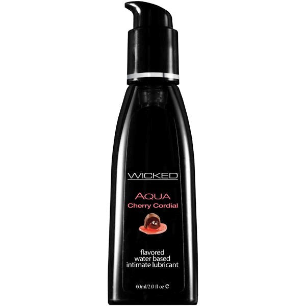 Wicked Aqua Lube 60ml - - Water Based Lubes