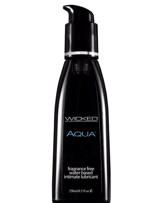 Wicked Aqua Unscented Lubricant - Water Based Lubes