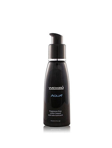 Wicked Aqua Unscented Lubricant - Water Based Lubes