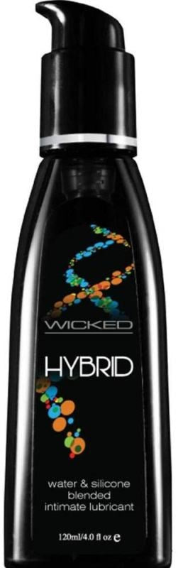 Wicked Hybrid Lubricant 120ml - Water Based Lubes