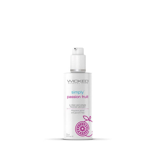 Wicked Simply Aqua Passion Fruit - Water Based Lubes