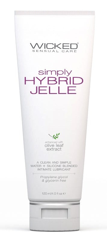 Wicked Simply Hybrid Jelle 120ml - Water Based Lubes
