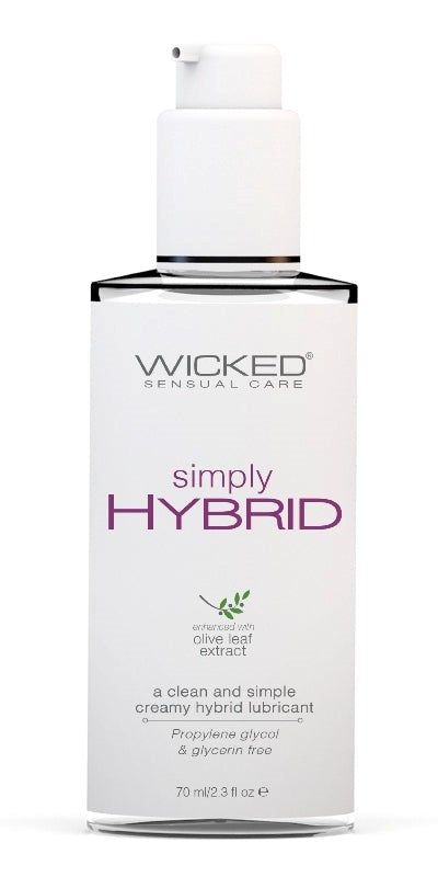 Wicked SIMPLY HYBRID Unscented Lube - 70ml - Lubricants and Lotions