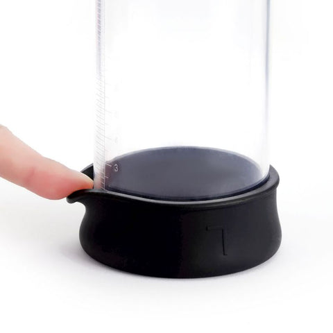 LuvPump Smart Rechargeable LCD Penis Pump w Sleeve and Donut - Penis Pumps And Stretchers