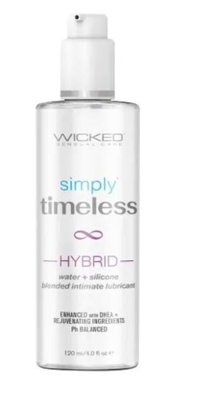 Wicked Simply Timeless Hybrid 120ml - Water Based Lubes