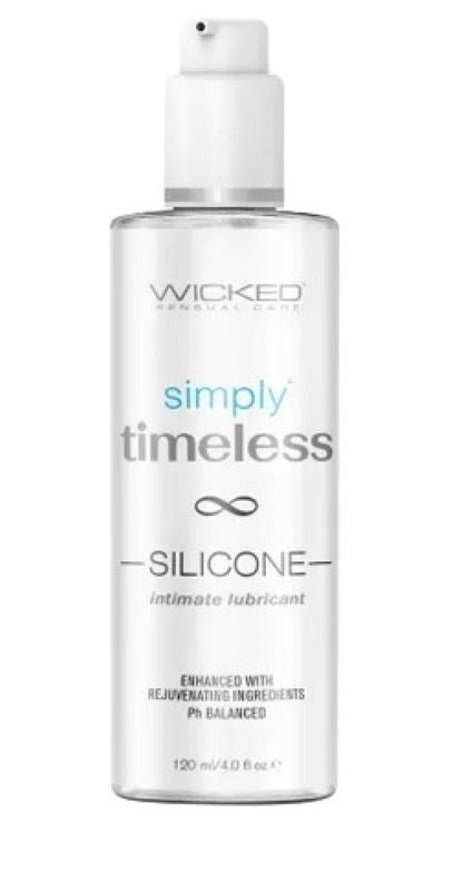 Wicked Simply Timeless Silicone 120ml - Water Based Lubes