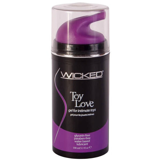 Wicked Toy Love Glycerin Free Lubricant 100ml - Water Based Lubes