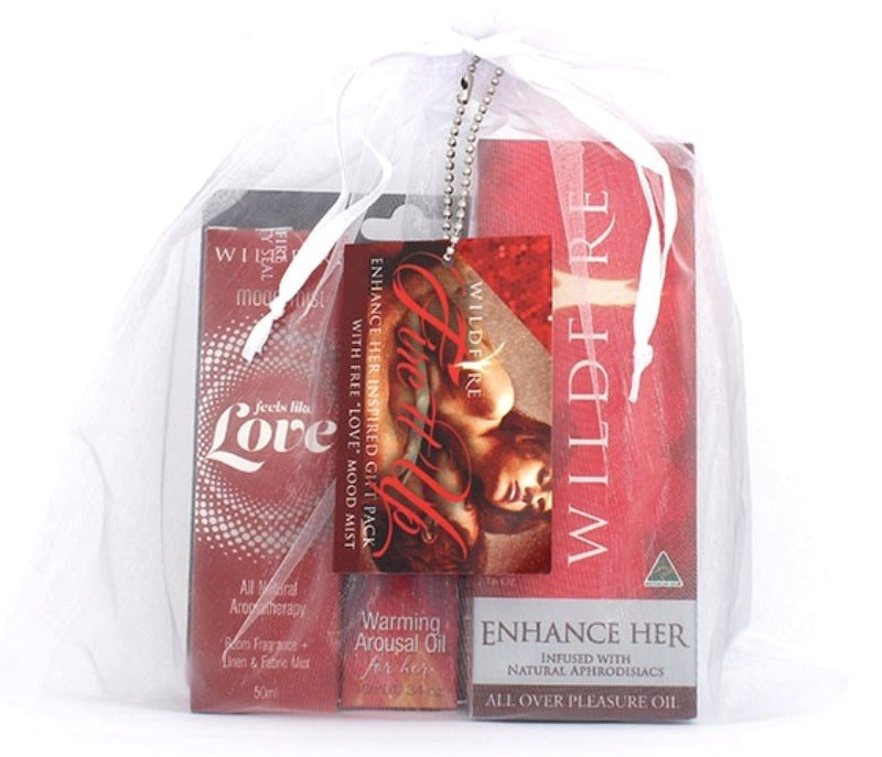 Wildfire Fire it Up Enhance Her Gift Pack - Delay and Excite Sprays