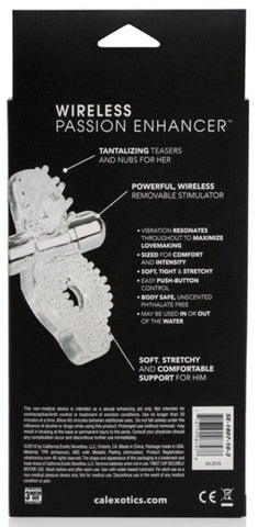 CalExotics Wireless Passion Enhancer Vibrating Cock Ring - Vibrating Cock Rings