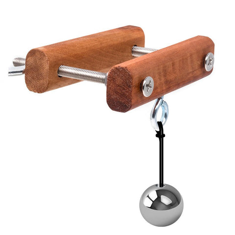 Wooden CBT Scrotum Crusher - Ball and Cock Toys