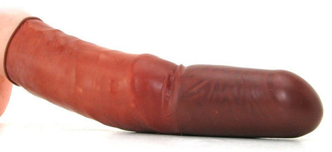 World's Best Vibrating Penis Enhancer Brown - Pumps, Extenders and Sleeves
