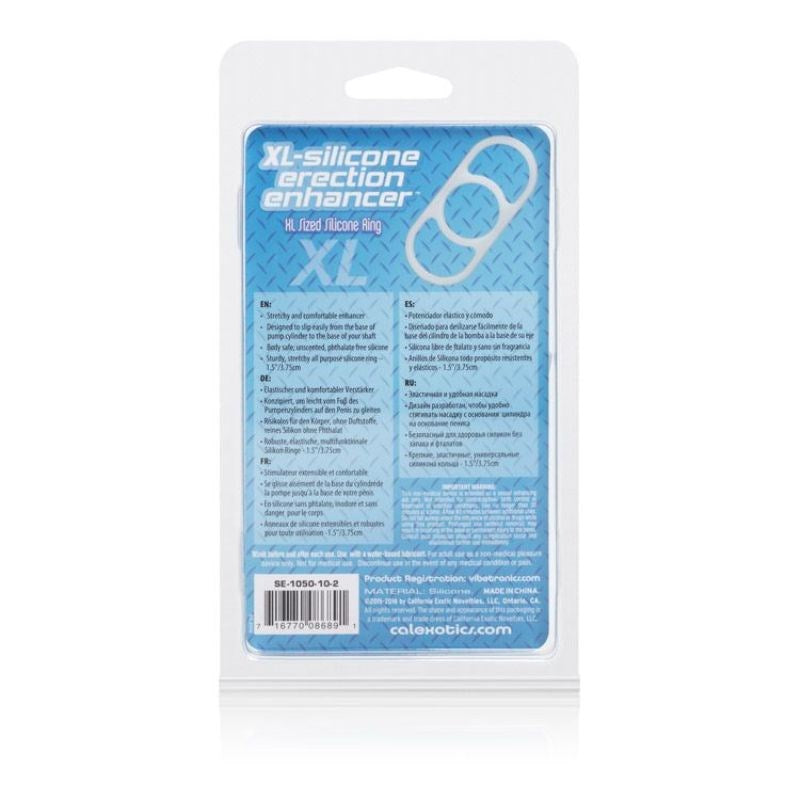 XL-Silicone Erection Enhancer - - Cock Rings