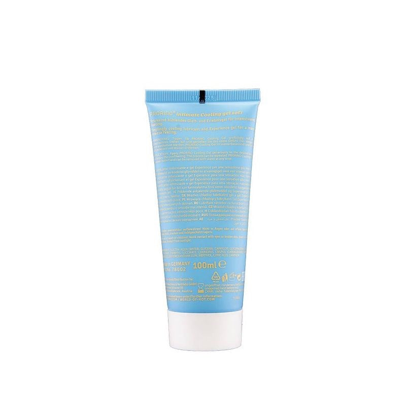 Hot Ero PRORINO Water Soluble Cooling Gel Soft 100ml - - Water Based Lubes