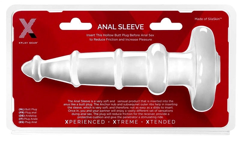 Xplay Anal Sleeve Plug - - Butt Plugs