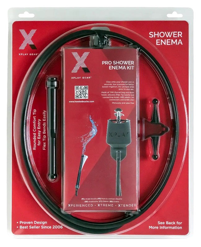 Xplay Pro Shower Douche - - Anal Cleansing