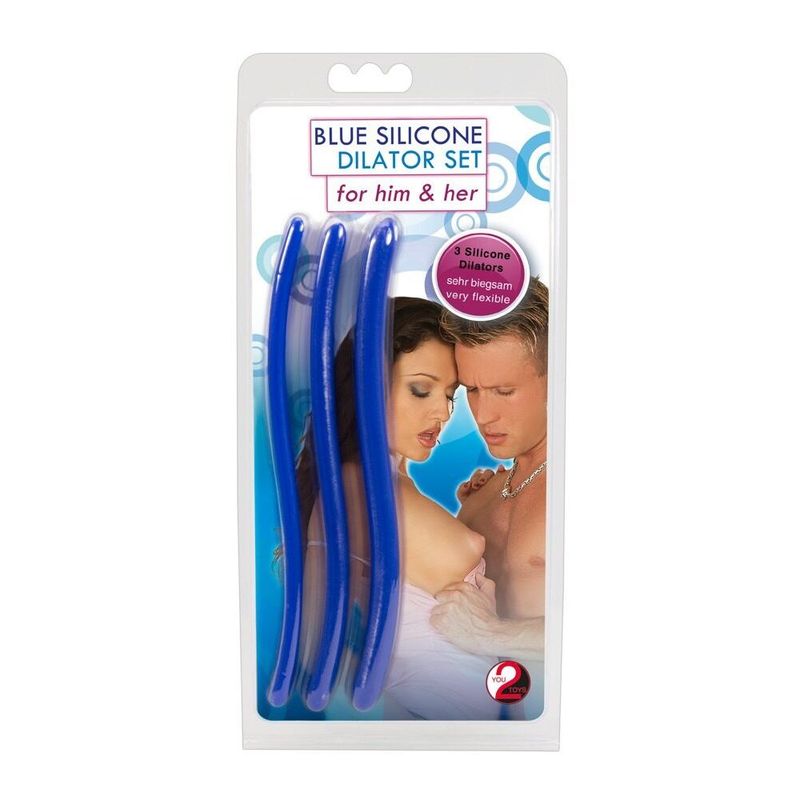 Daytona Silicone 3 Piece Urethral Sounding Set - - Urethral Sounds
