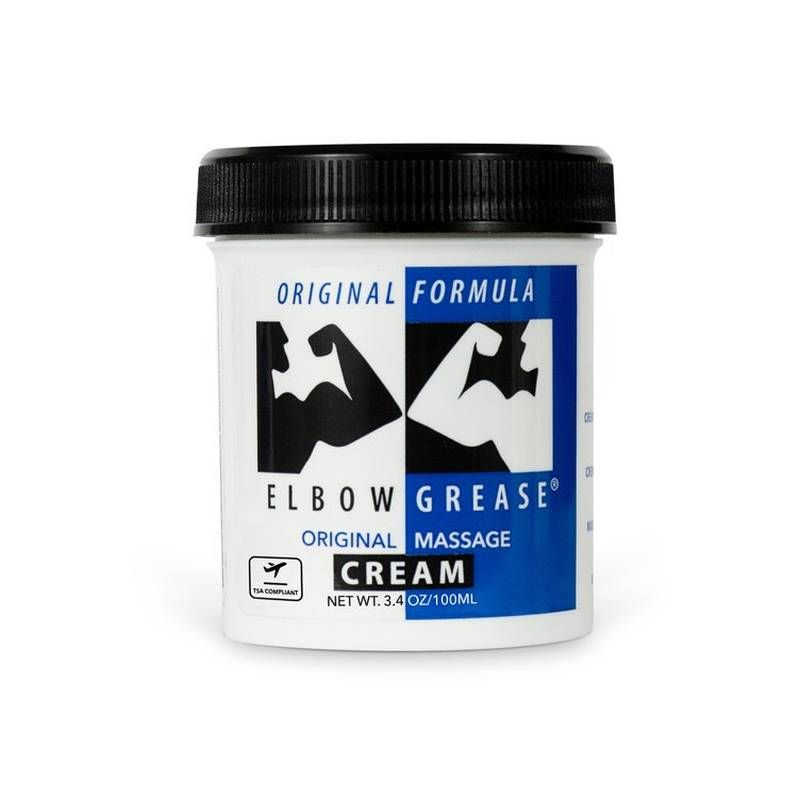 Elbow Grease Original Oil Based Massage Cream 100ml - - Massage Oils and Lubricants
