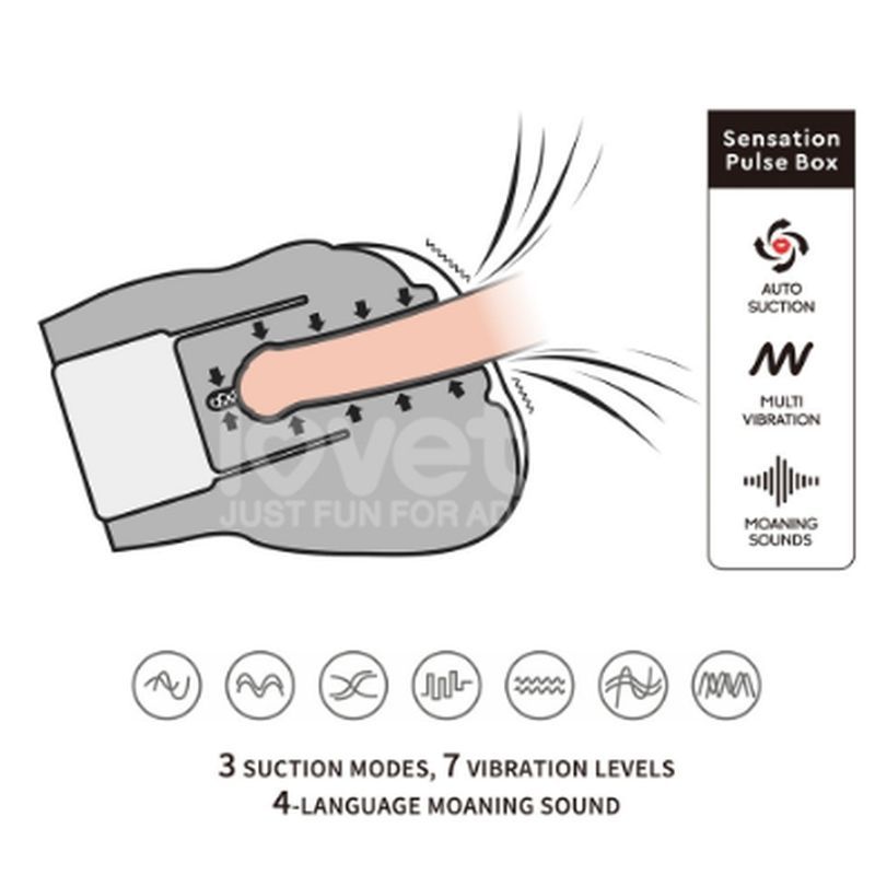 Lovetoy Streetgirls Sensation Pulse Masturbator With Thong - - Masturbators and Strokers