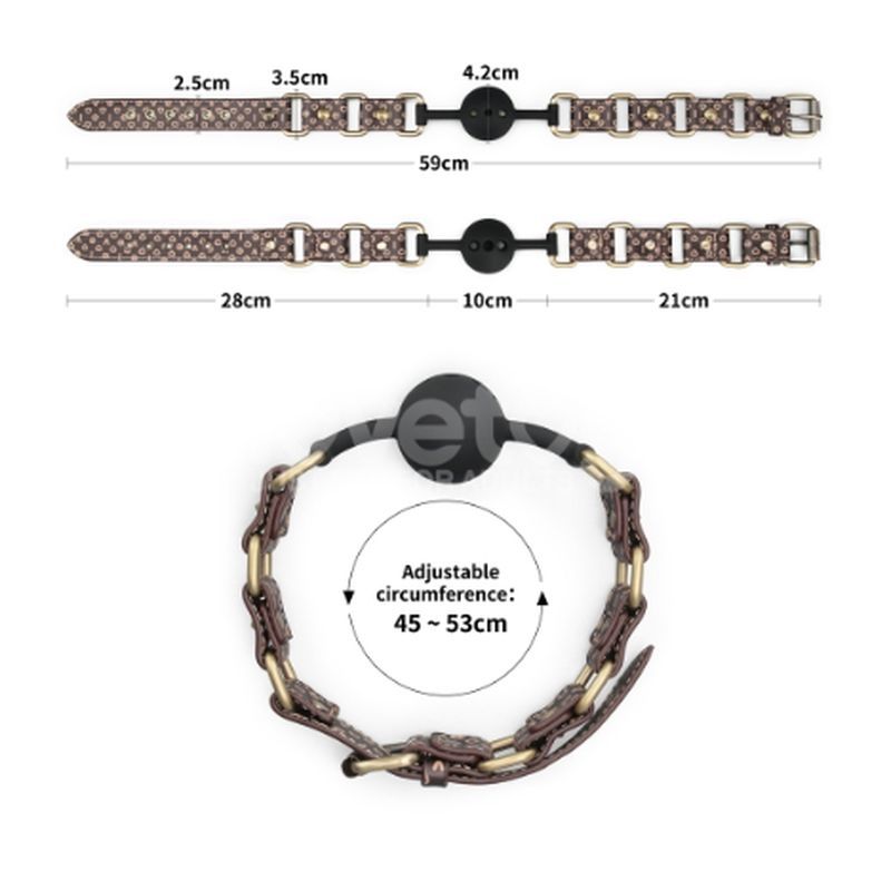 Lovetoy Rebellion Reign BDSM Play Ball Gag - - Bondage Gags and Bits