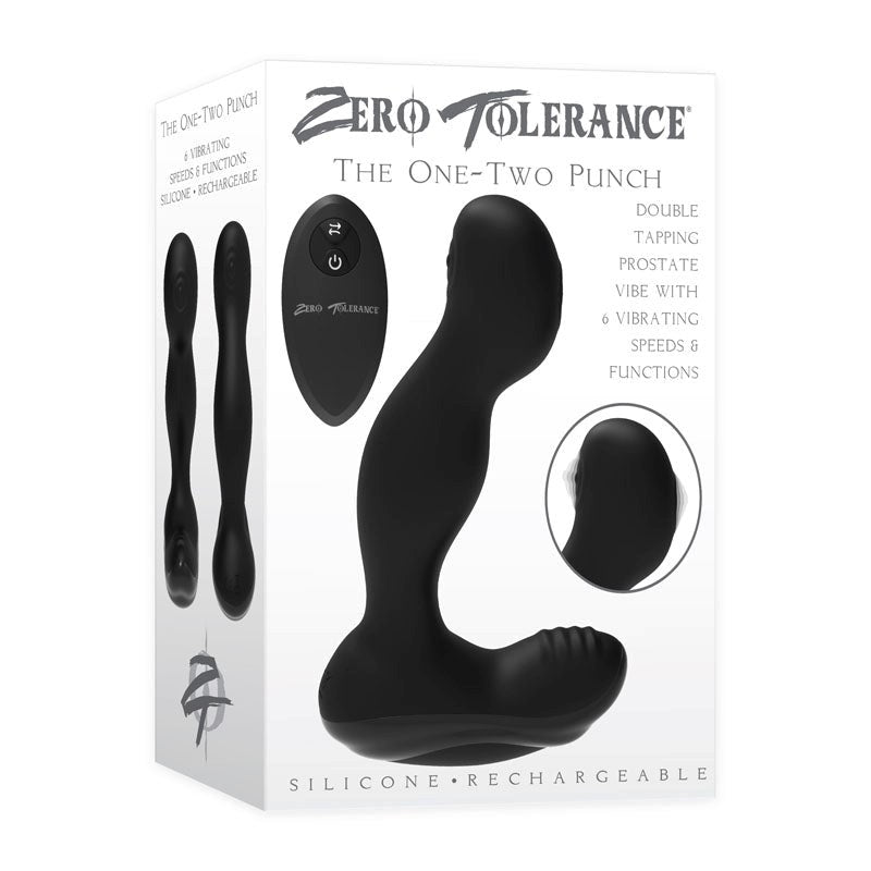 Zero Tolerance The One-Two Punch Prostate Massager - - Prostate Toys