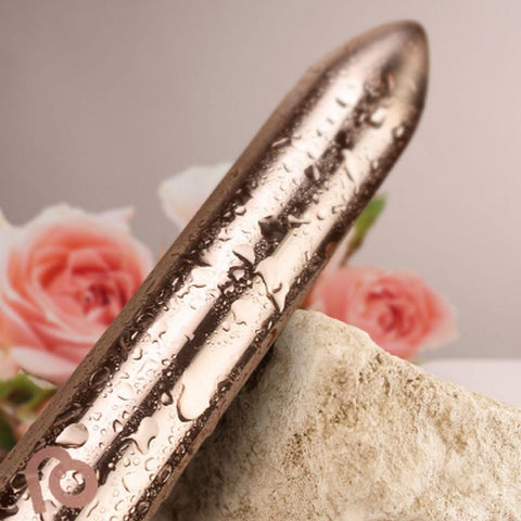 Rocks Off Golden Rose Rechargeable Bullet Vibrator - Bullet Vibrators