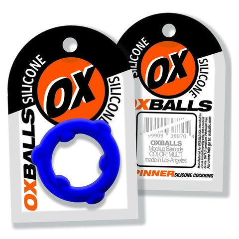 OxBalls Spinner Stretchy Silicone Cock Ring - Stretchy Cock Rings