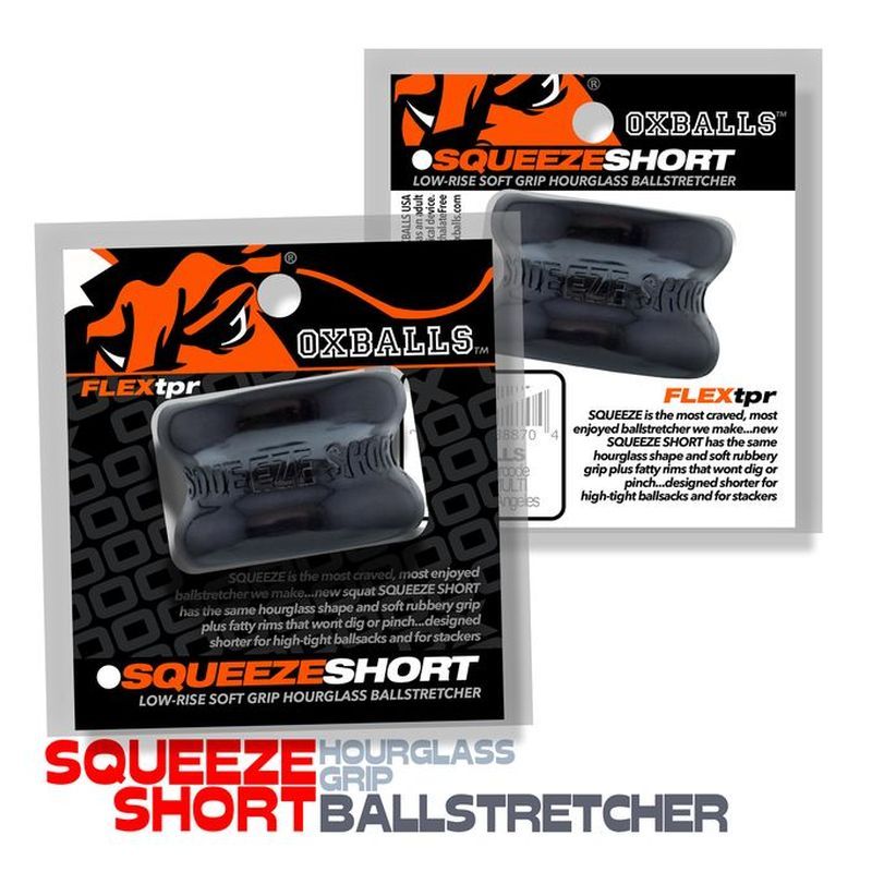 OxBalls Squeeze Short Mens Ballstretcher - - Ball and Cock Toys