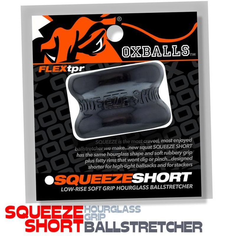 OxBalls Squeeze Short Mens Ballstretcher - - Ball and Cock Toys