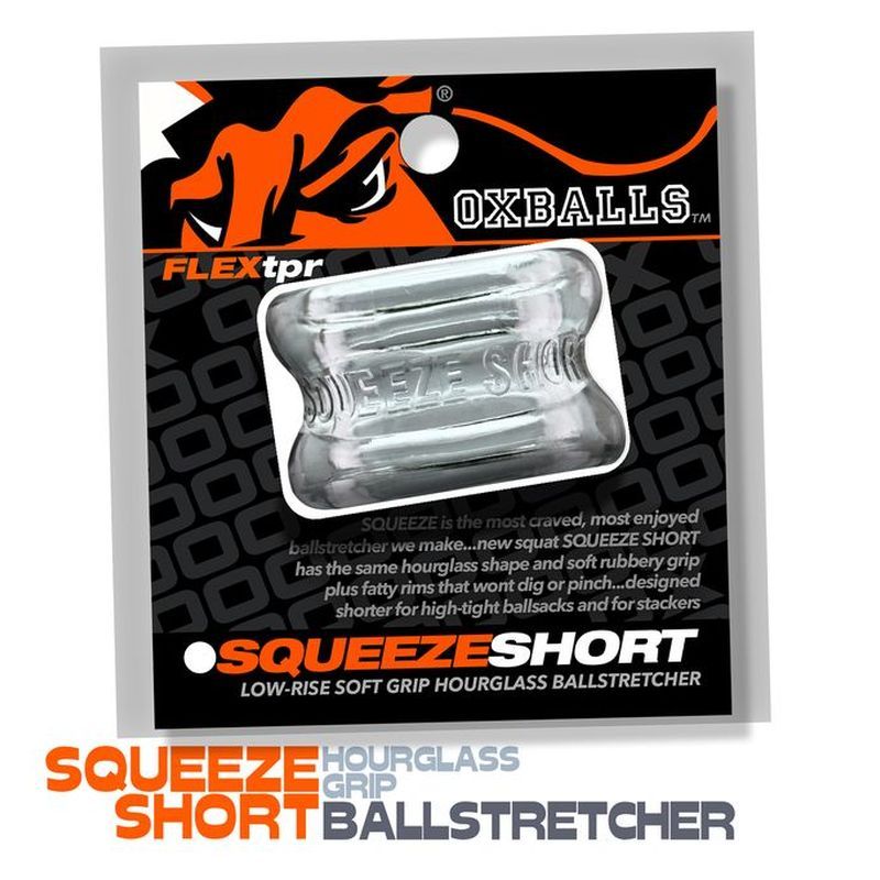 OxBalls Squeeze Short Mens Ballstretcher - - Ball and Cock Toys