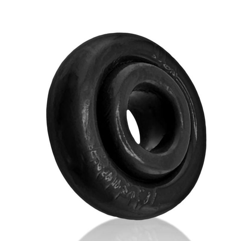 OxBalls Rimz Thick Grippy Mens Cock Ring - Black - Stretchy Cock Rings