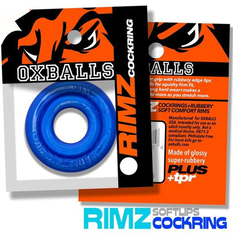OxBalls Rimz Thick Grippy Mens Cock Ring - Stretchy Cock Rings