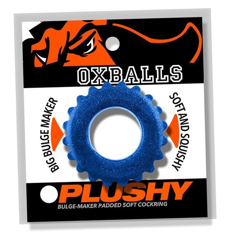 OxBalls Plushy Soft Comfort Fit Cock Ring - - Stretchy Cock Rings