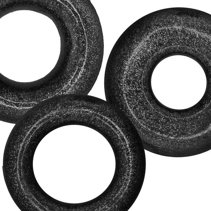 OxBalls Cockpack 3 Piece Stretchy Cock Ring Set - - Cock Ring Sets