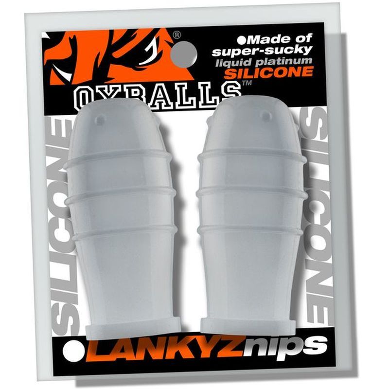 OxBalls Lankyz Silicone Womens Nipsuckers - - Nipple and Clit Clamps